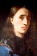 Johann Michael Rottmayr Self Portrait in a Blue Coat with Cuirass Germany oil painting artist